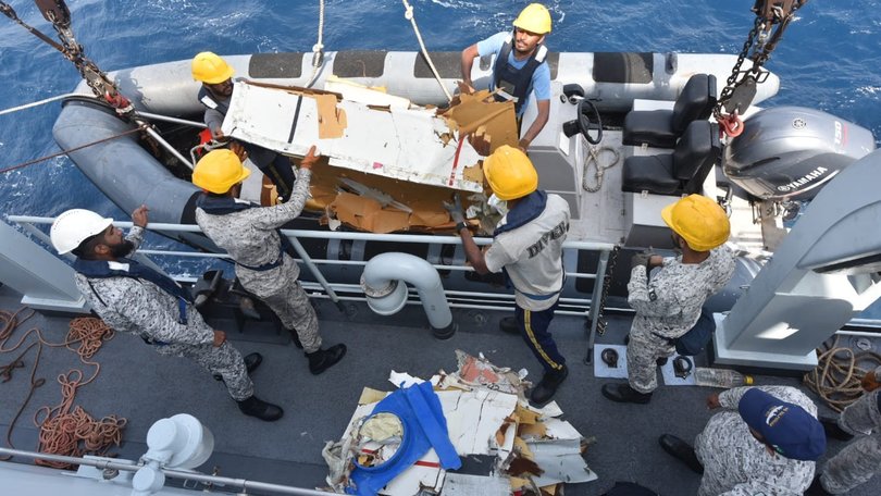 The wreckage of the crashed plane was located 12 hours after the private cargo ship went missing.