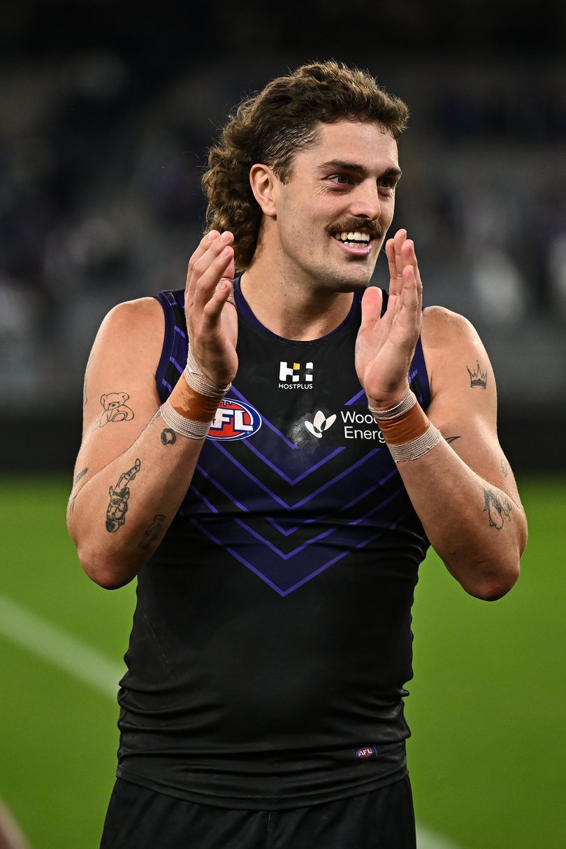 Luke Jackson of the Dockers.