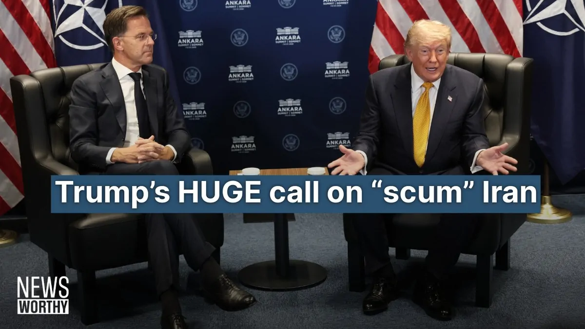NEWS WORTHY: Trump’s HUGE call on ‘scum’ Iran, ScoMo admits McGowan was right to close borders NEWS WORTHY: Trump’s HUGE call on ‘scum’ Iran, ScoMo admits McGowan was right to close borders
