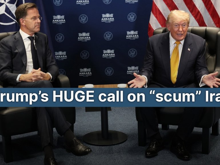 In today’s episode, Ben O’Shea reveals Trump’s HUGE ceasefire call on ‘scum’ Iran while at the NATO summit. 