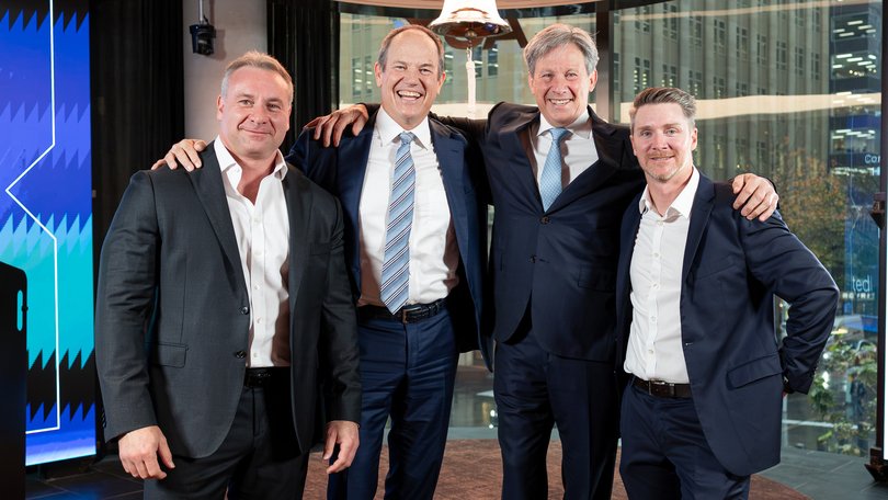 Founder and chair Ben Cottle rang the ASX bell alongside his brother and non-executive director Blake Cottle, chief executive Russell Grady and chief financial and operating officer Andrew Kearney.