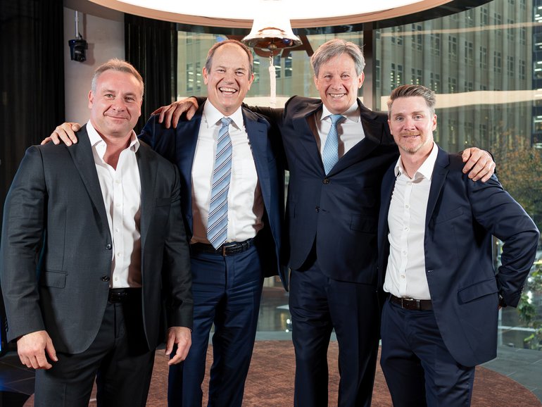 Founder and chair Ben Cottle rang the ASX bell alongside his brother and non-executive director Blake Cottle, chief executive Russell Grady and chief financial and operating officer Andrew Kearney.