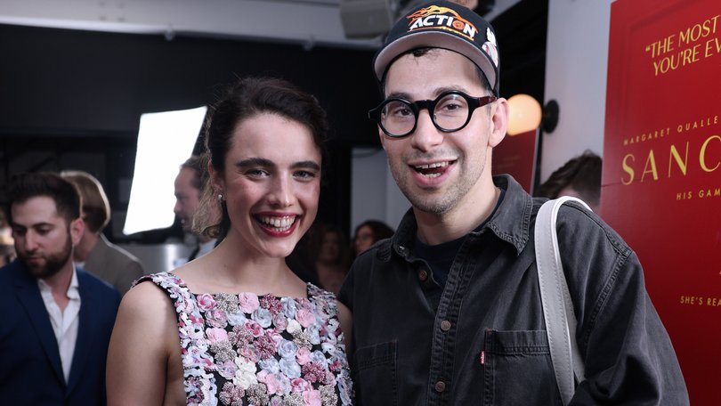 Margaret Qualley and Jack Antonoff in 2023.