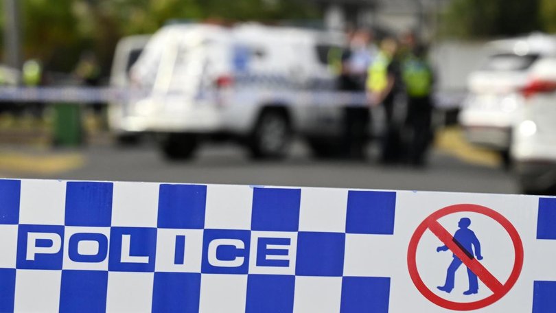 Authorities were called to a home after receiving reports that a 17-year-old girl was unconscious. (James Ross/AAP PHOTOS)