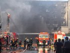 A blaze started at a factory in Huiteng shoe company in the city of Jinjiang, authorities say.  