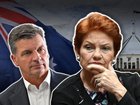 Pauline Hanson has hit back at Angus Taylor after his latest criticism of One Nation.