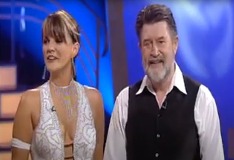 Patrice Smith & Derryn Hinch Dancing with the Stars in 2005 Picture: Dancing with the Stars