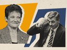Opposition leader Angus Taylor recovered from a poorly received speech at Canberra’s mid-winter ball by launching an aggressive attack on One Nation’s policies and ability to govern.