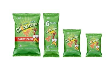 Snackbrands Australia Chickadees in various sizes have been recalled.