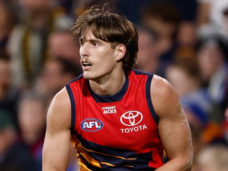 Josh Worrell was involved in a car crash on Friday but is expected to play for Adelaide on Saturday.