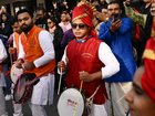 Members of the Indian community turned out in force to celebrate Narendra Modi's Australian visit. 