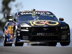 Kiwi Matt Payne has roared to victory in race 21 of the Supercars season in North Queensland. (Dan Himbrechts/AAP PHOTOS)