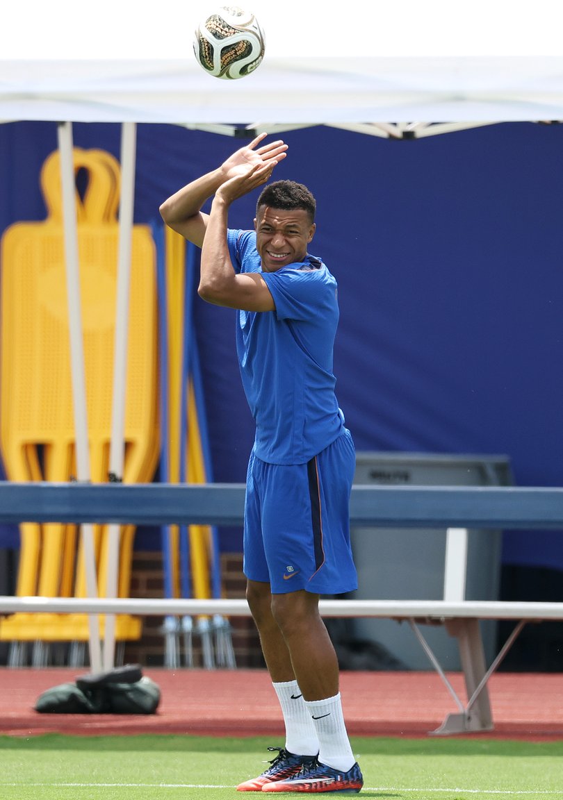 Kylian Mbappe.
