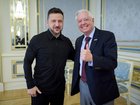 Volodymyr Zelensky meets with Lindsey Graham in Kyiv last week.