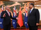 Australia’s Prime Minister Anthony Albanese meets with China’s President Xi Jinping at the Great Hall of the People in Beijing, China, Monday, November 6, 2023. Anthony Albanese will hold talks in China with President Xi Jinping in the first visit to the Asian nation by a sitting prime minister since 2016. (AAP Image/Lukas Coch) NO ARCHIVING