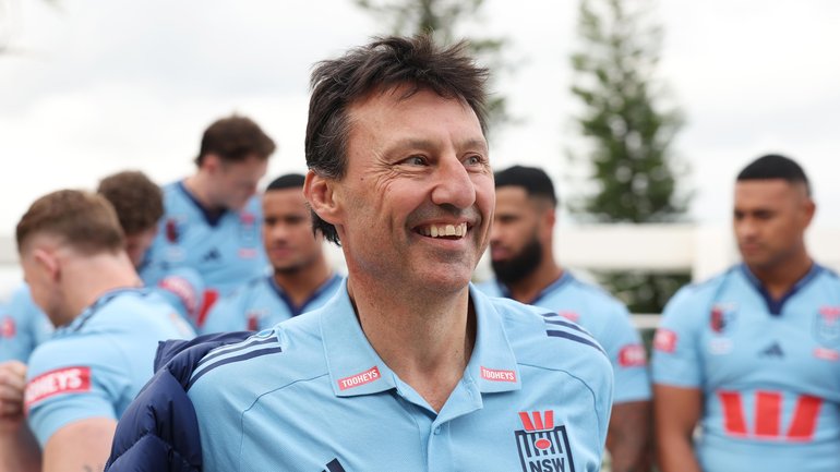 New South Wales coach Laurie Daley.