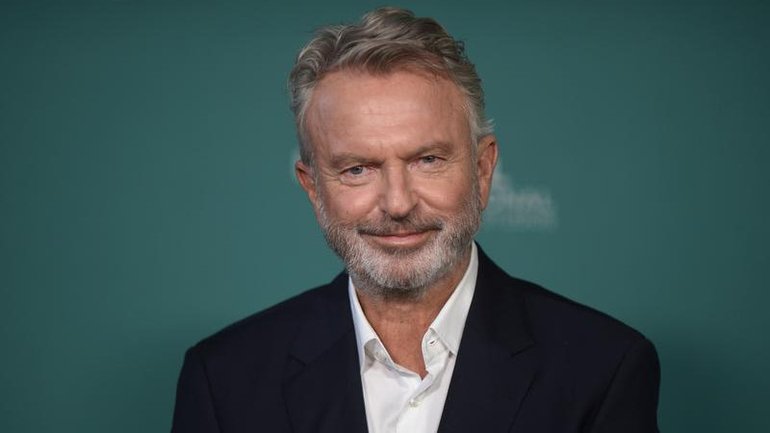 Actor Sam Neill, who starred in many Australia films, has died aged 78. (AP PHOTO)