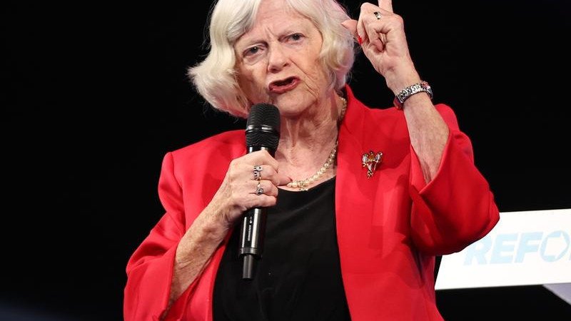Ann Widdecombe was found dead at her home in rural southwest England with serious injuries. 