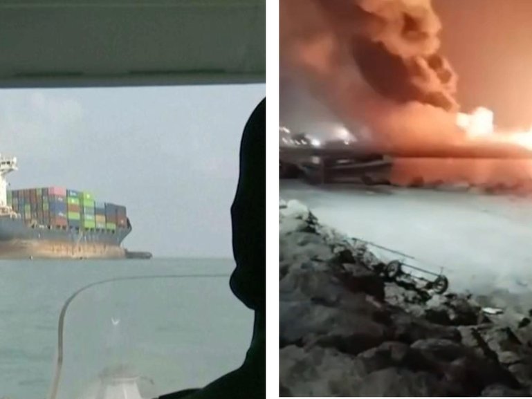 Donald Trump has said the US will 'reinstate' its blockade on Iran and plans to charge its ships for safe passage in the Strait of Hormuz.