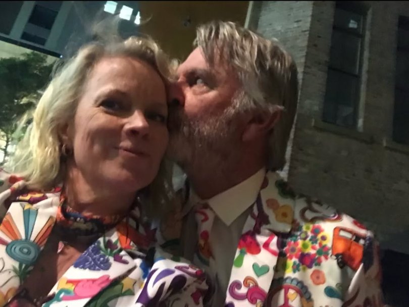 It was an unlikely match when laidback actor Sam Neill found love with hard-hitting political journalist Laura Tingle.