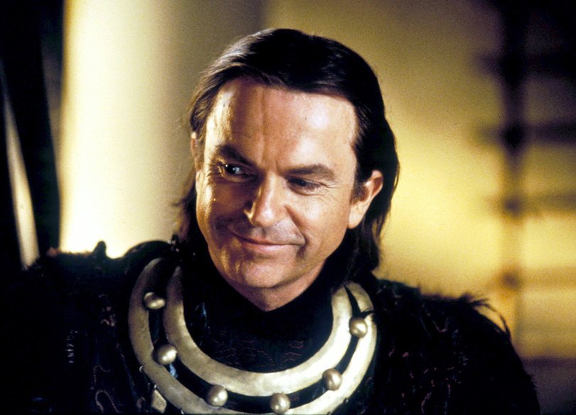 Sam Neill as Merlin.