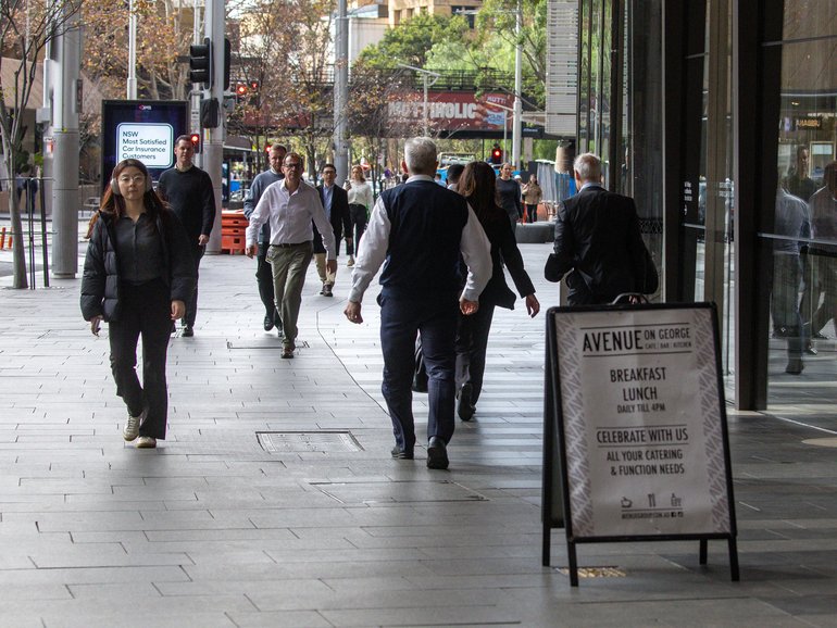 Both surveys caught a brief lull in fears over the war and energy prices. 