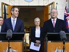 If you have been listening to Treasurer Jim Chalmers (front, left, pictured with Anthony Albanese) the past couple of months, you are likely to have heard him boast of delivering “five income tax cuts in three different ways” to working Australians.