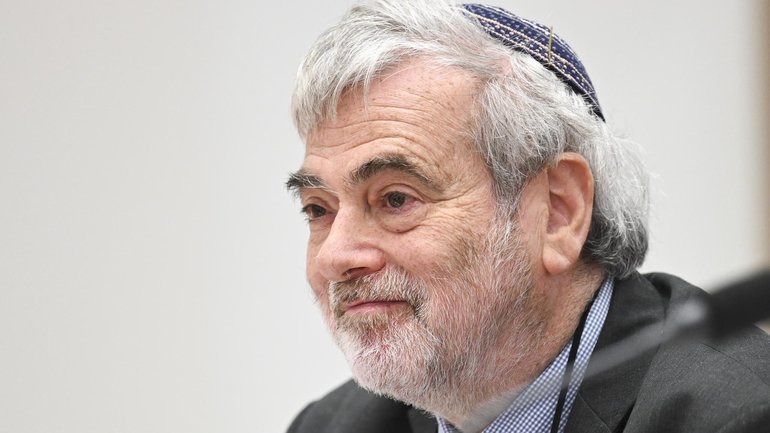 Professor Steven Prawer, who is also co-director of the Australian Academic Alliance Against Anti-Semitism, gave evidence at the Royal Commission on Tuesday. NewsWire / Martin Ollman