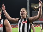Collingwood defender Billy Frampton is free to play after being cleared of a rough conduct charge. (Dave Hunt/AAP PHOTOS)
