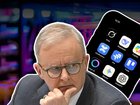 Anthony Albanese will give more details of his intended guardrails for AI and data centres. (Susie Dodds/AAP PHOTOS)