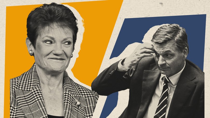 Angus Taylor’s aggressive rhetoric masks a simple truth: the Liberals can’t afford to lose One Nation preferences.
