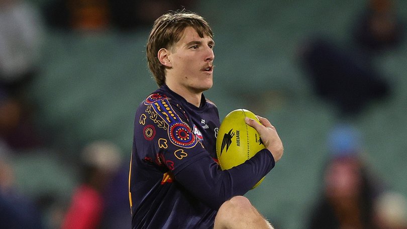 Josh Worrell played in the Crows’ win over Gold Coast a day after the car accident.