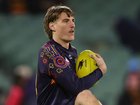 Josh Worrell played in the Crows’ win over Gold Coast a day after the car accident.