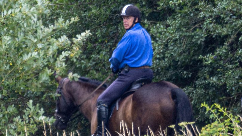 Andrew Mountbatten-Windsor has been seen horse riding again after spending several months away from the activity following restrictions imposed by royal aides.
