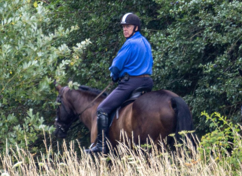 Andrew Mountbatten-Windsor has been seen horse riding again after spending several months away from the activity following restrictions imposed by royal aides.