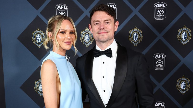 Lachie Neale and Jules Neale at the 2025 Brownlow Medal.