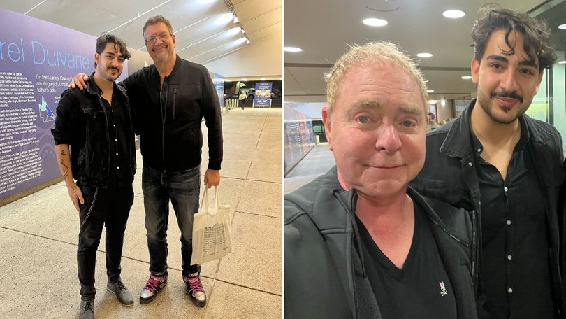 Gold Coast magician Daniel Hidden meets legendary illusionists Penn & Teller after their Brisbane performance.
