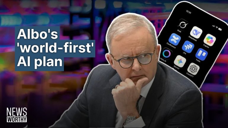Caitlyn Rintoul unpacks Albo’s new AI strategy as critics warn it fails to protect jobs.