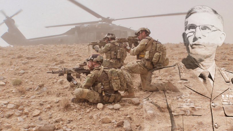 An ex-Special Air Service Regiment sergeant who watched a colleague killed by the Taliban in Afghanistan has launched a blistering attack on former Defence Force Chief Angus Campbell.