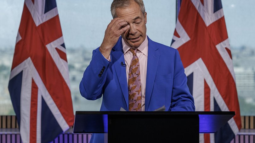 Reform UK Leader Nigel Farage.