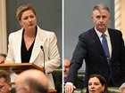 A relationship between ministers Amanda Camm and Tim Mander has caused a stir in Queensland. 