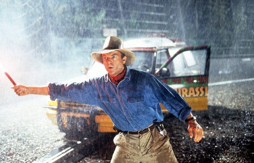 Sam Neill in Jurassic Park (1993) Picture: Unknown