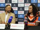 Tough conversations between Benji Marshall and his No.6 have led to Jarome Luai joining the Eels. 