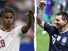 Lamine Yamal and Lionel Messi will lead Spain and Argentina respectively.