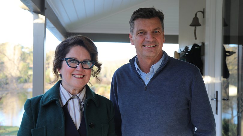 This week Opposition Leader Angus Taylor is cooking with Annabel Crabb.