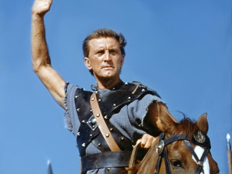 Kirk Douglas in Stanley Kubrick’s Spartacus.