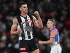 Scott Pendlebury keeps delivering for the Magpies and won't do so for any other AFL club. (James Ross/AAP PHOTOS)