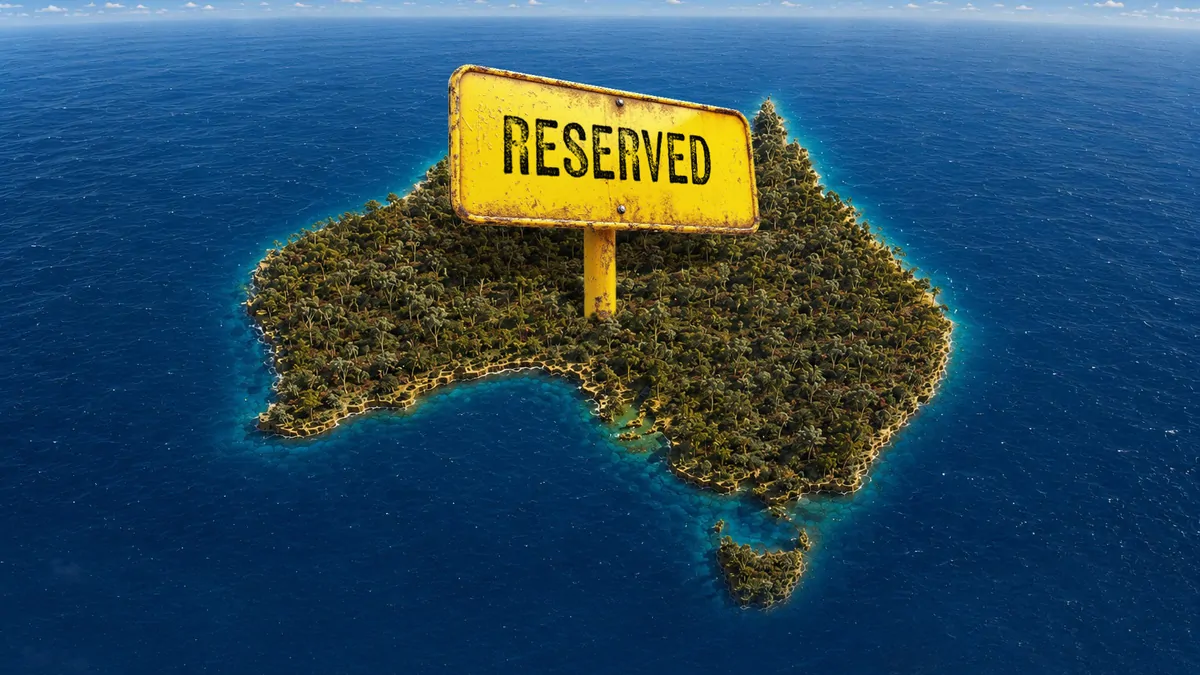 Australia is being turned into a giant national park