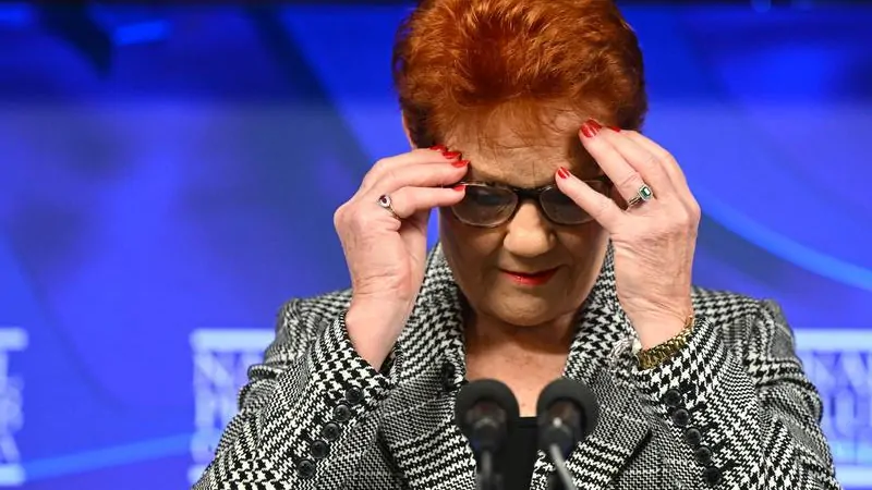 LATIKA BOURKE: UK right-wing conference One Nation’s Pauline Hanson will address opened to a nearly empty room
