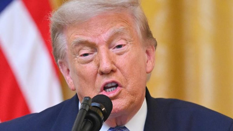 Critics have slammed US President Donald Trump's latest address as his most bizarre yet. (AP PHOTO)